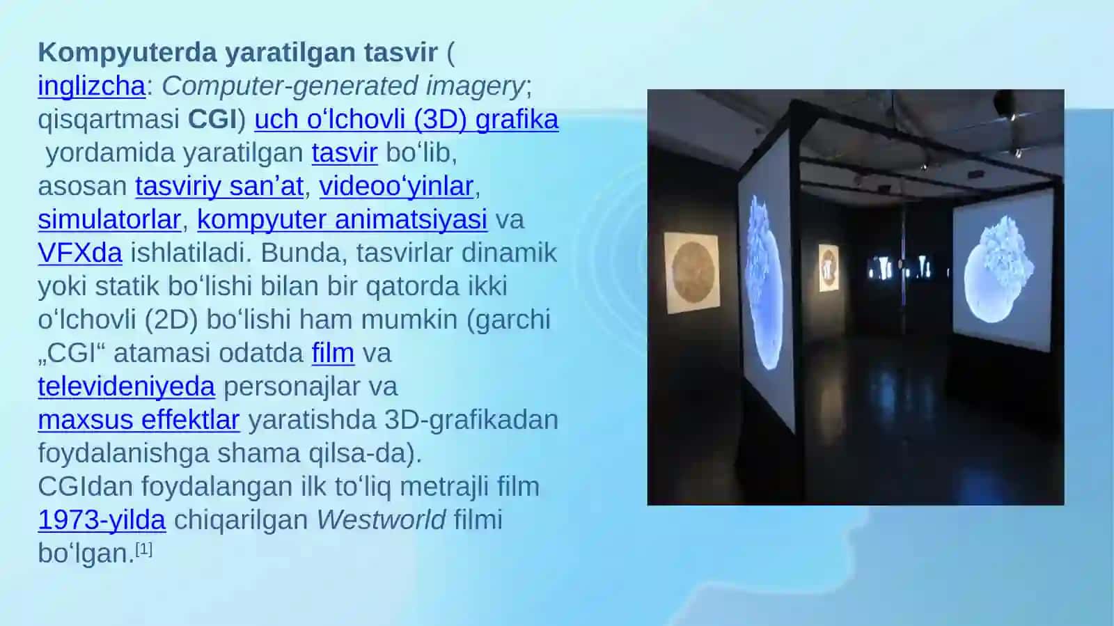 Kompyuterda yaratilgan tasvir 2