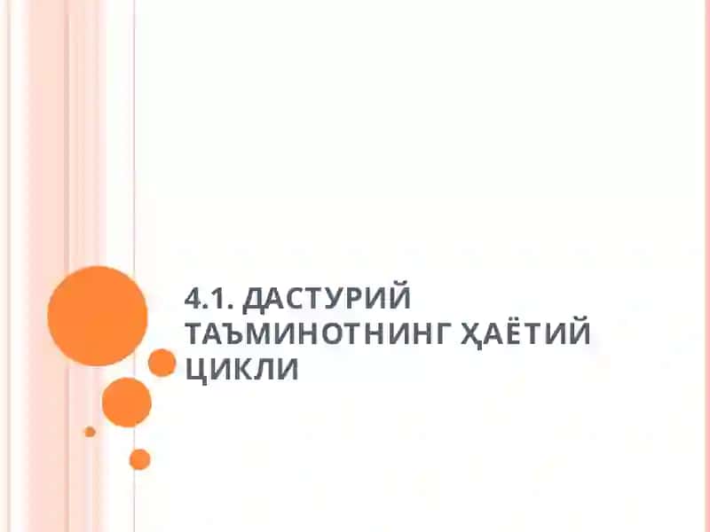 4-МАВЗУ.ДАСТУРИЙ ТАЪМИНОТНИНГ ҲАЁТИЙ ЦИКЛИ ВА ИШЛАБ ЧИҚИШ БОСҚИЧИ 2