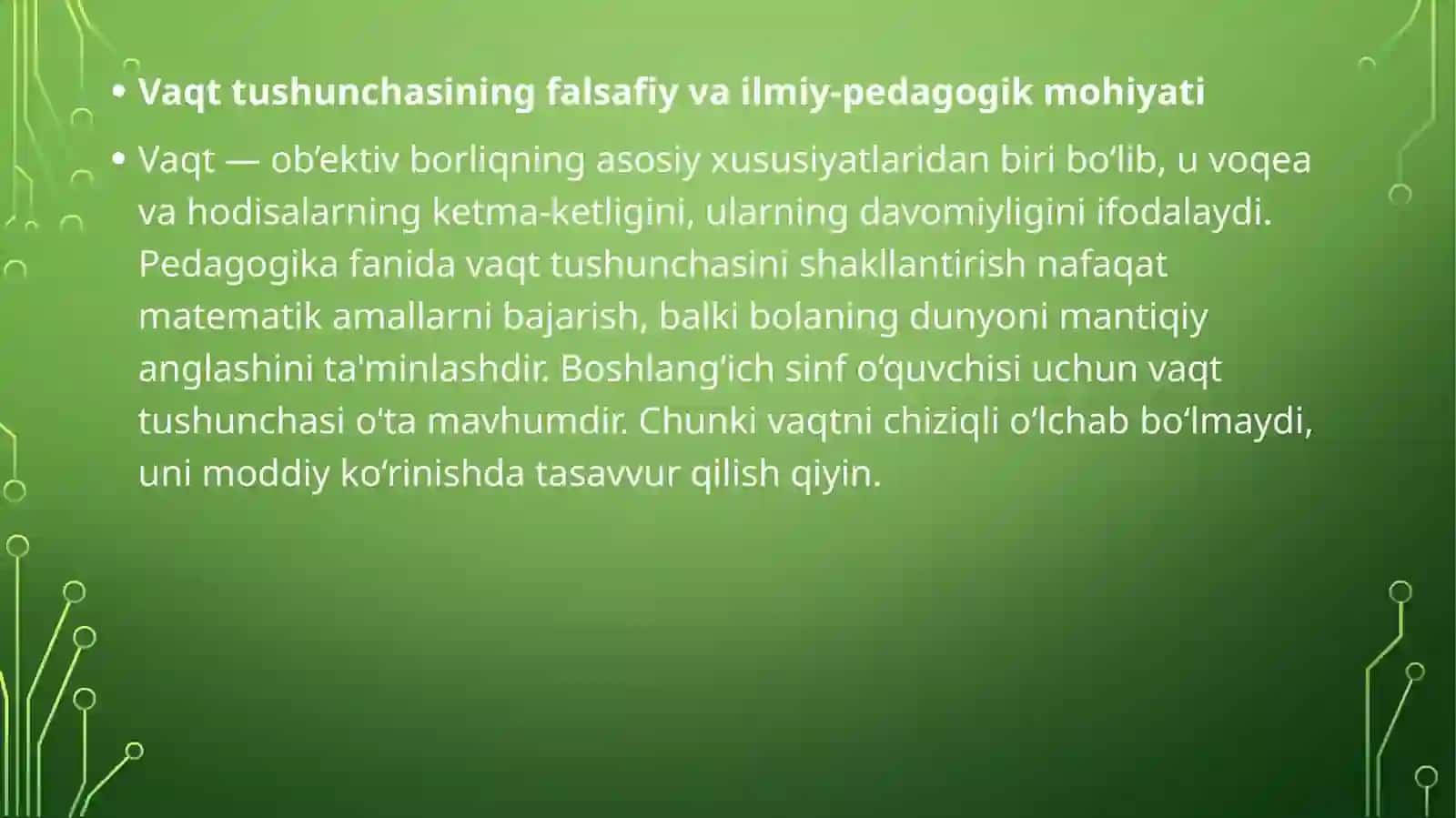 Vaqt tushunchasining falsafiy va ilmiy-pedagogik mohiyati 2