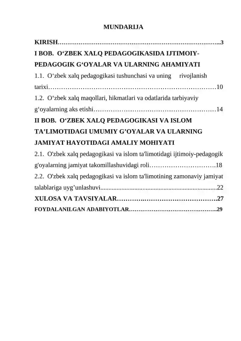 O‘zbek xalq pedagogikasi va islom ta’limotida ijtimoiy-pedagogik g‘oyalar 2