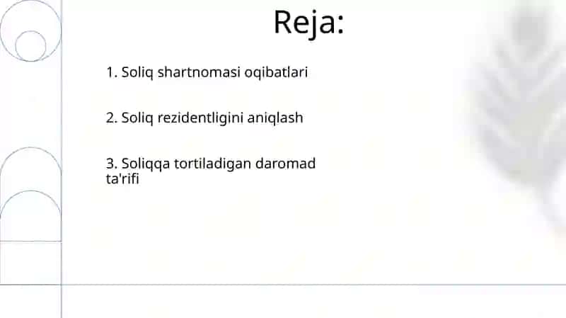 Oʻzbekiston hududida olingan chet el yuridik shaxsning soliqqa tortiladigan bazasi 2