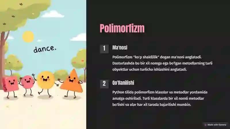 Polimorfizm va Virtuallik 2