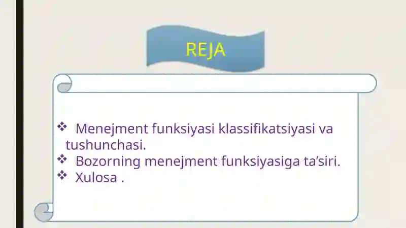 Menejment funksiyalari 2