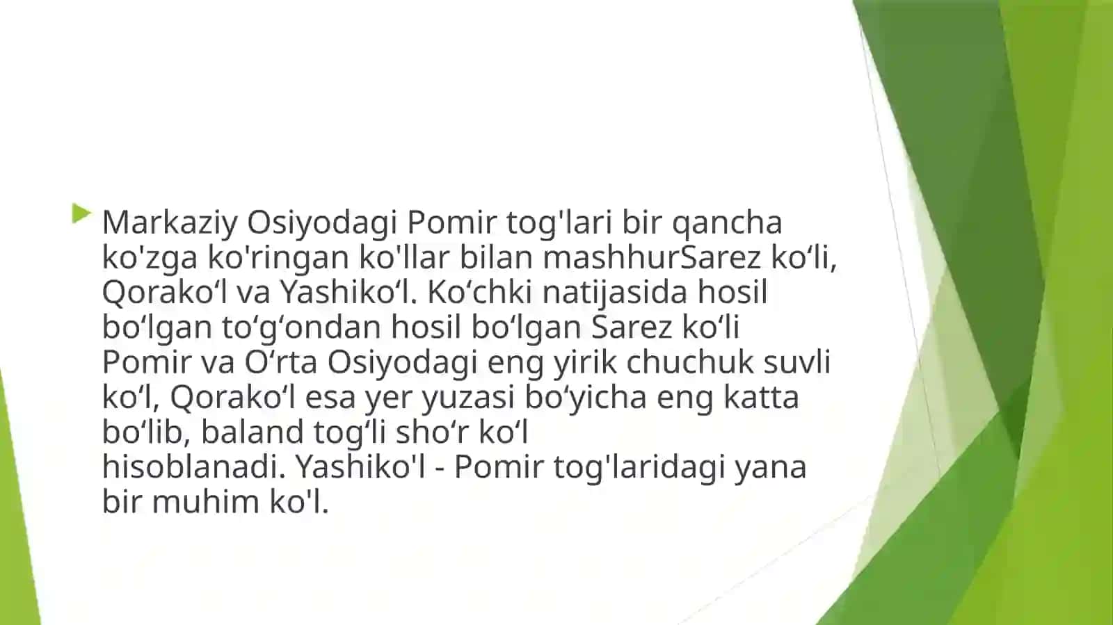 Sarez ko'li 2