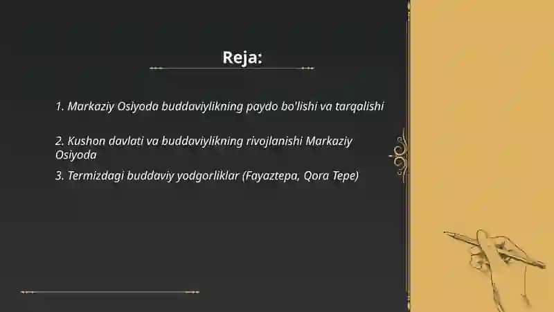 Markaziy Osiyoda buddaviylik 2