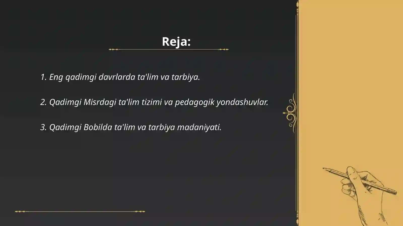 Pedagogika tarixi kursi 2