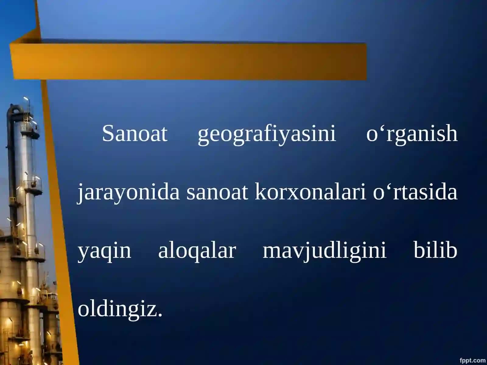 Sanoatni hududiy tashkil etish hamda joylashtirish shakllari 2