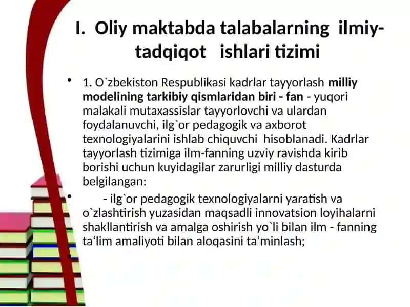 Oliy maktabda talabalarning ilmiy-tadqiqot ishlari 2