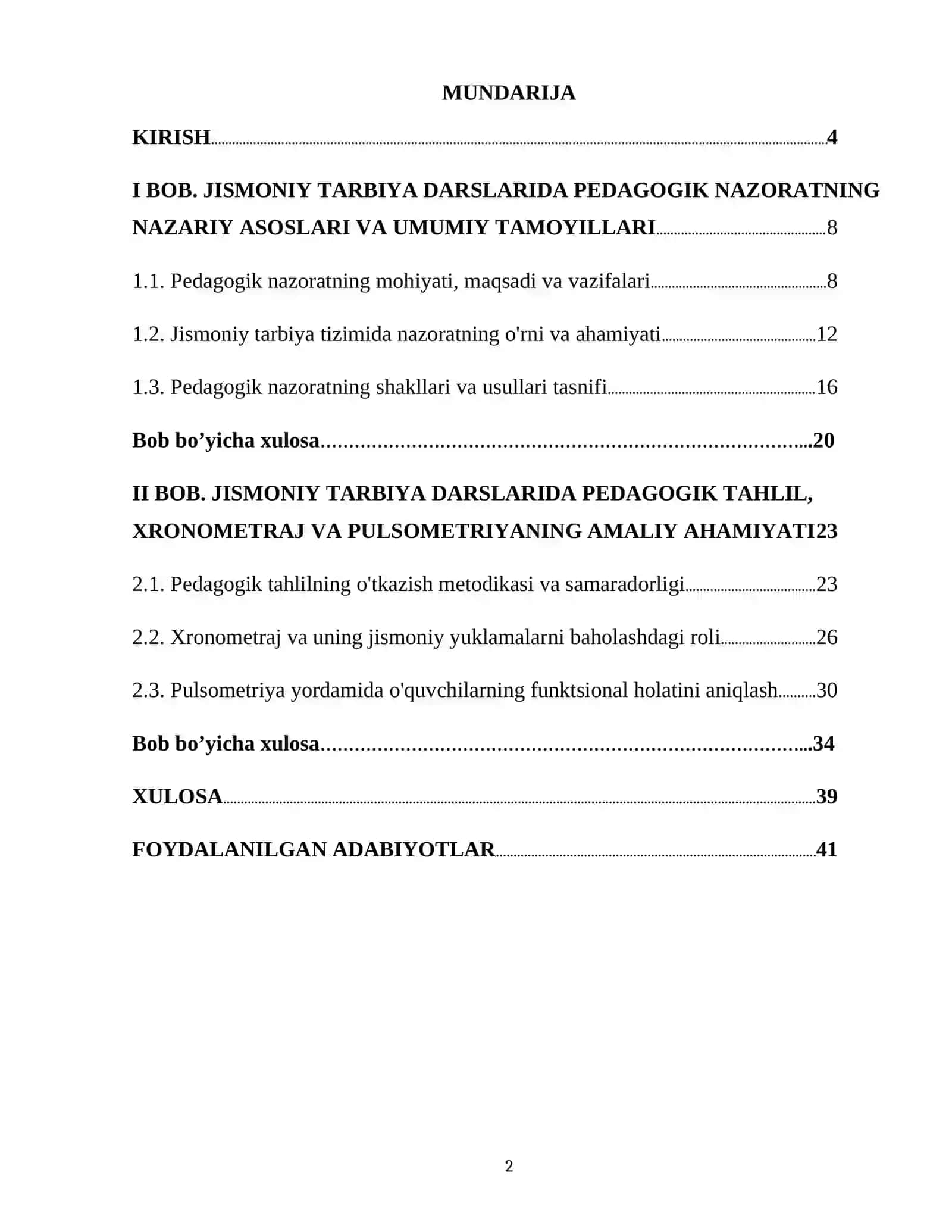 Jismoniy tarbiya darslarida pedagogik nazorat 2