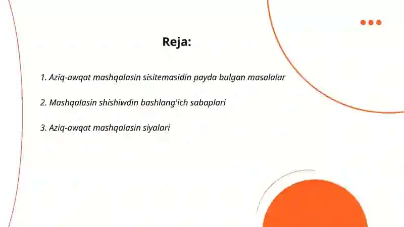 Aziq-awqat mashqalasin shishiwdin ilimiy tiykarlari 2