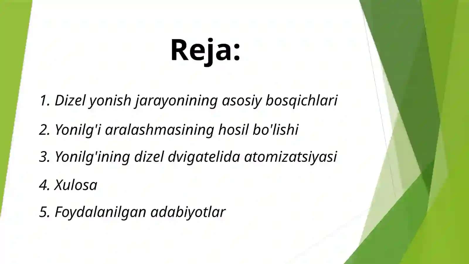 Gaz dizel yonish jarayoni 2