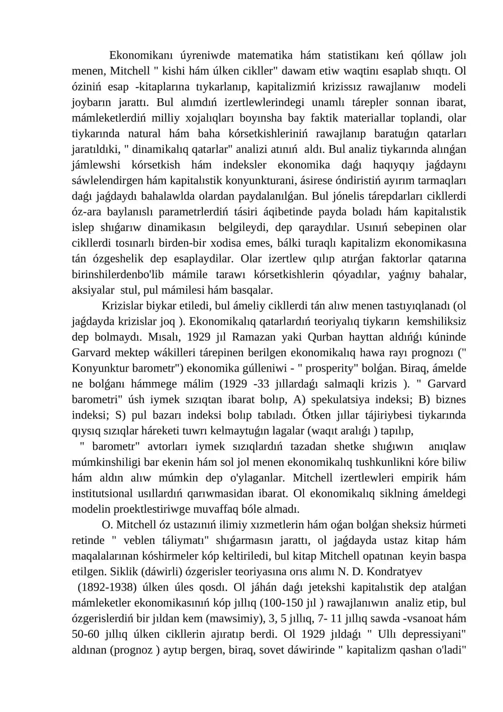 Uesli Kler Mitchell ideyaları 2