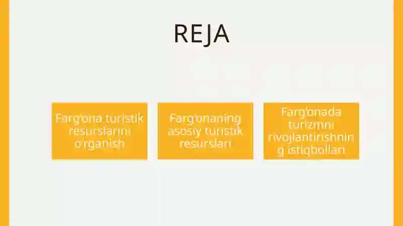 Farg'on aturistik resurslarini o'rganish 2