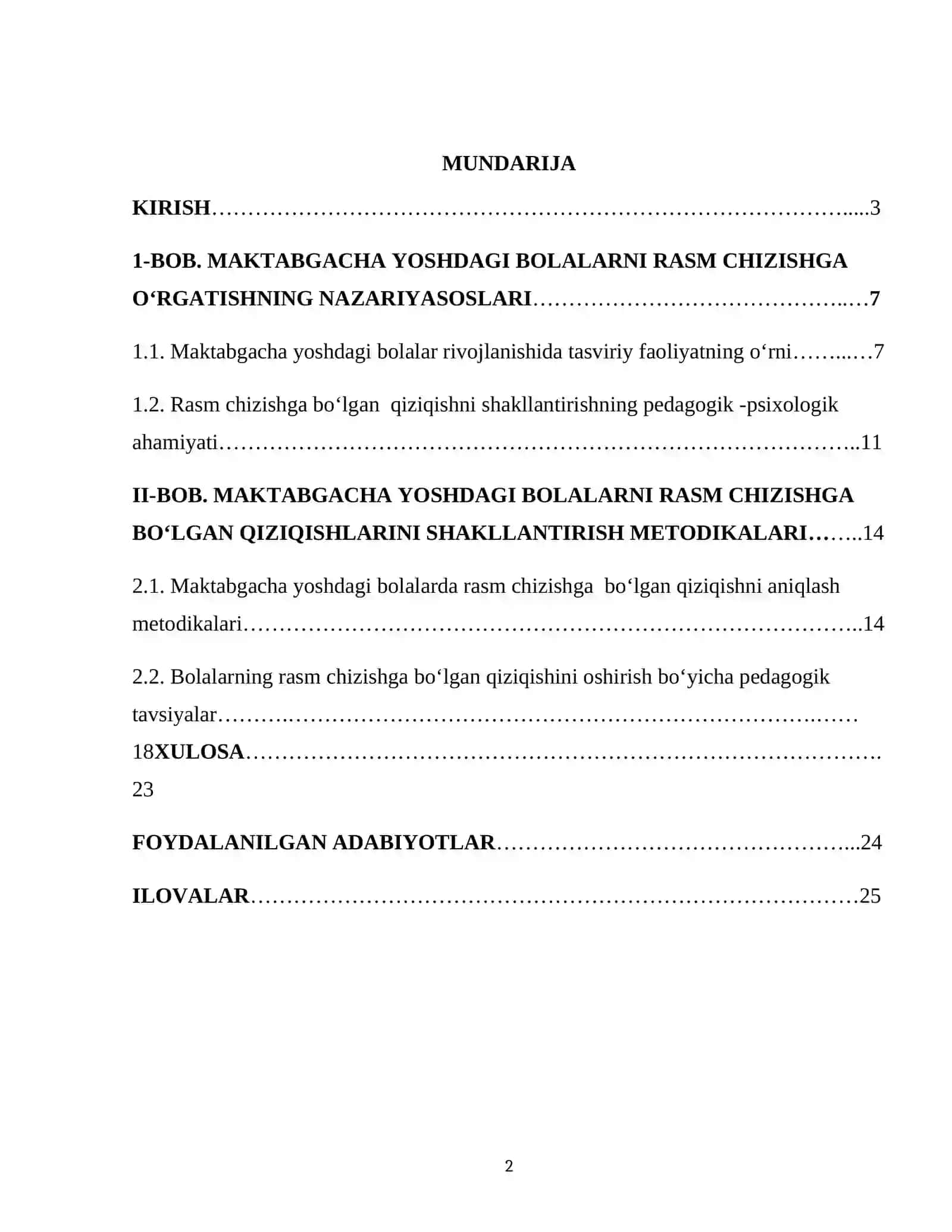 Maktabgacha yoshdagi bolalarni rasm chizishga boʻlgan qiziqishlarini shakllantirish 2