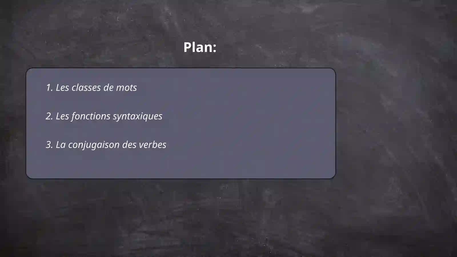 Structure grammatigrammaticale: morphologie, syntaxe. Vocabulaire 2