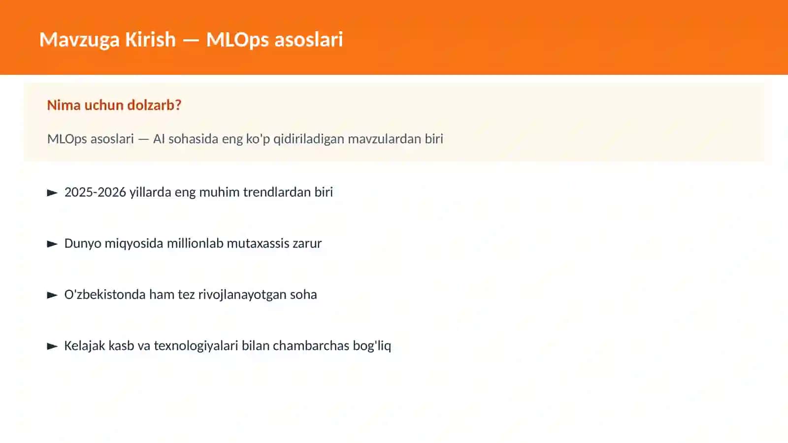 MLOps asoslari 2