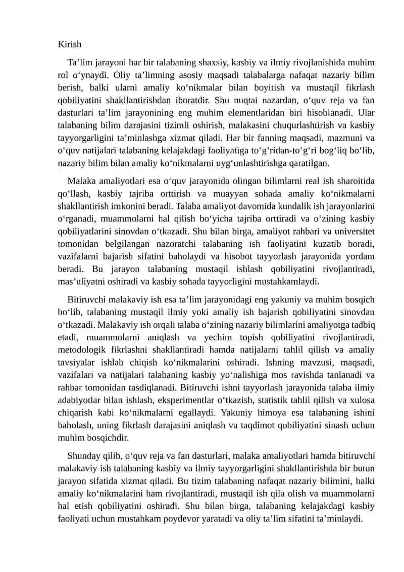O'quv reja va fan dasturlari 2