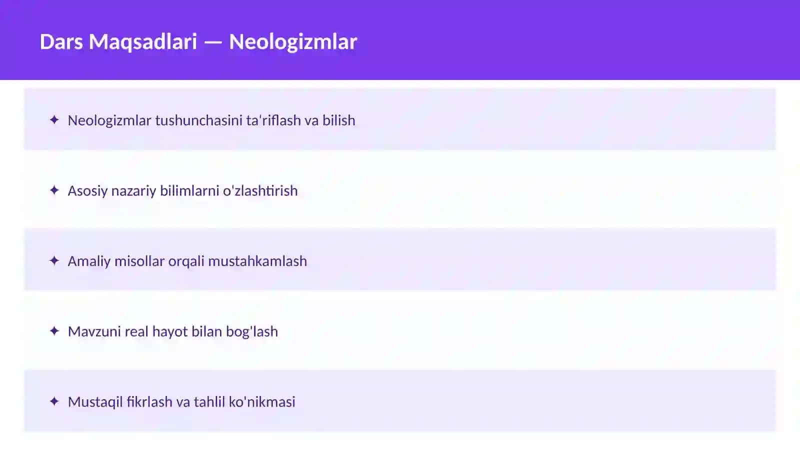 O'zbek Tili Arxaizmlar 2