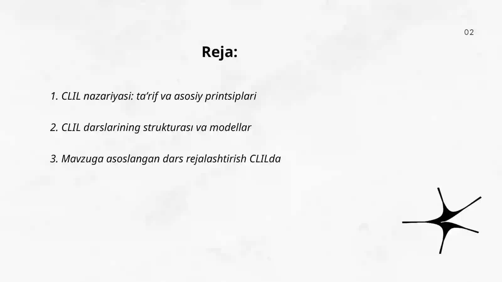 CLIL nazariyasi: taʼrif va asosiy printsiplari 2