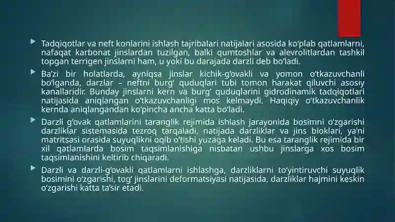 Neft konlarini ishlash 2