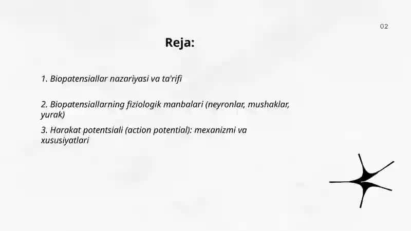 Biopatensiallar 2