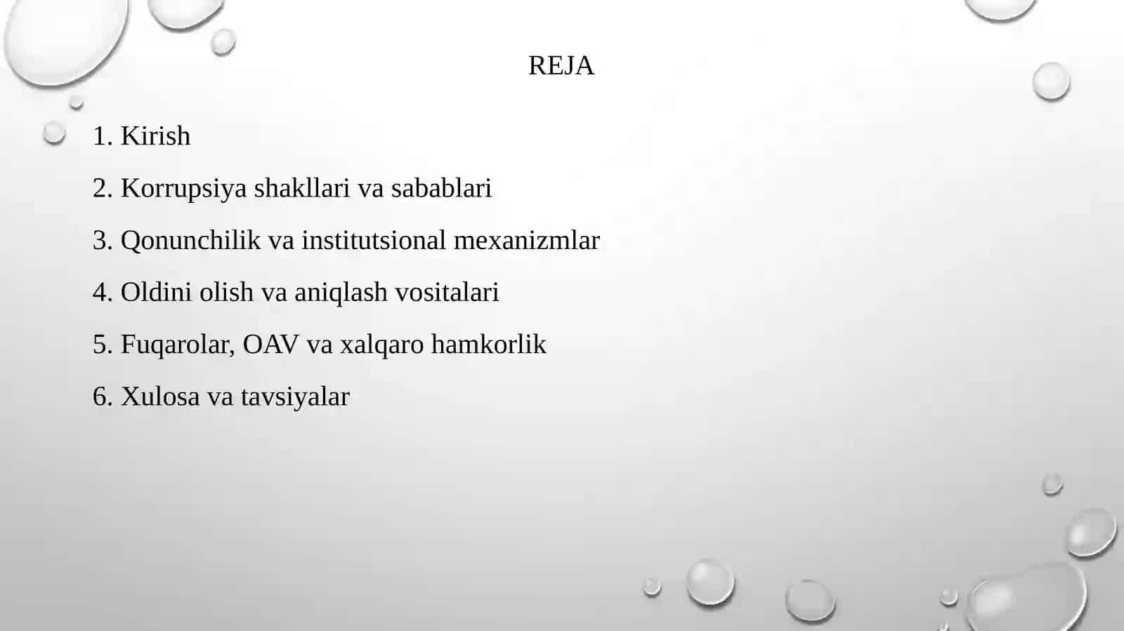 Oʻzbekistonda Korrupsiyaga qarshi kurashish mexanizmlari 2