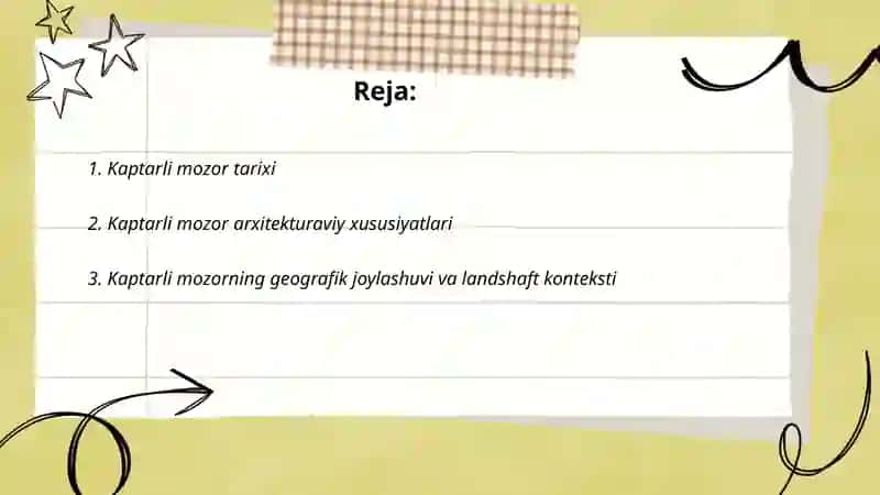 Kaptarli mozor 2