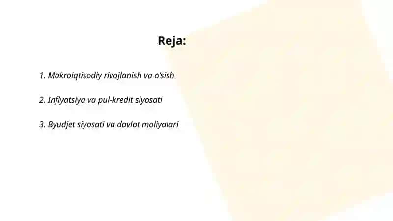 OʻZBEKISTON Respublikasi Iqtisodiyoti Mustafoqulov Akbarali 2
