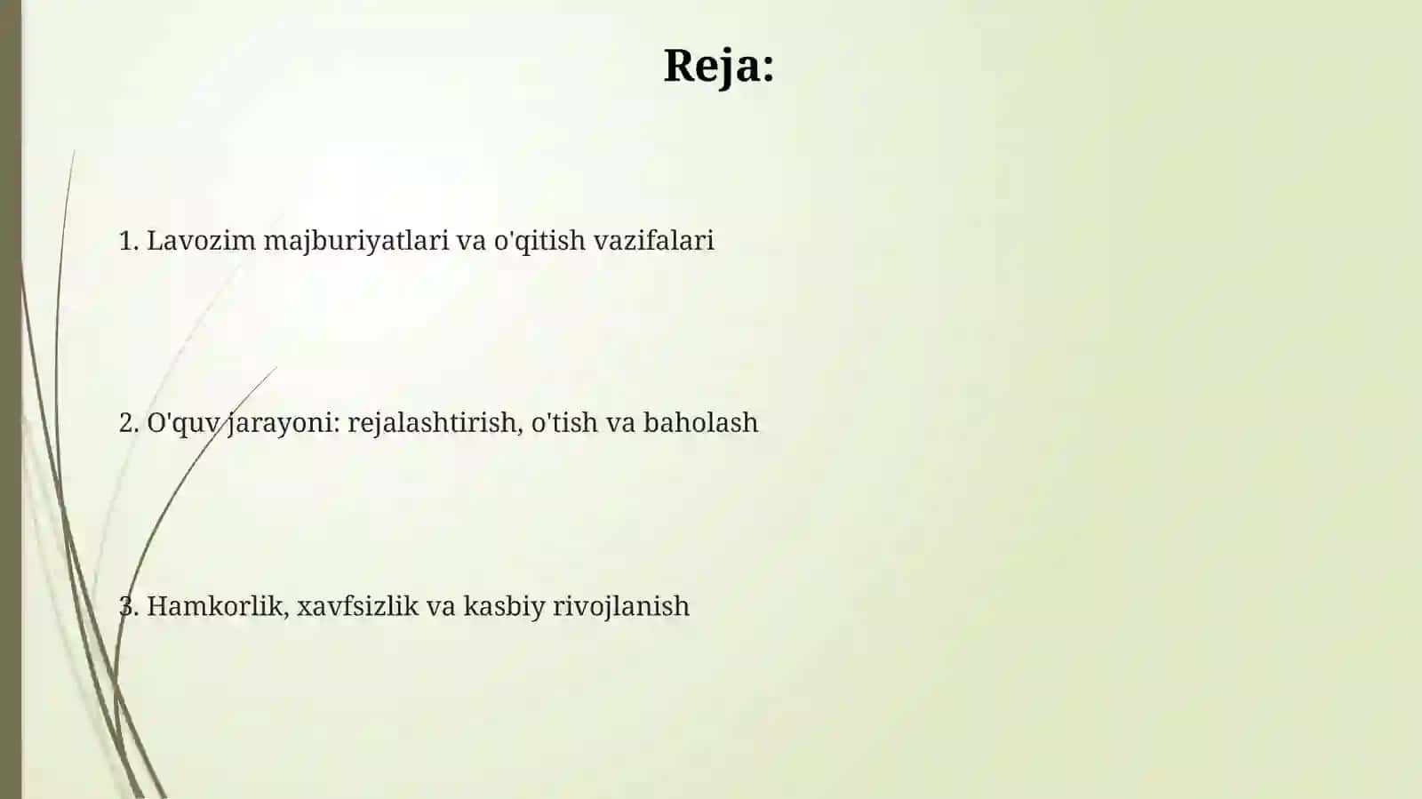 Kimyoo'qituvchisigayuklatilganma'suliyatvavazifalar 2