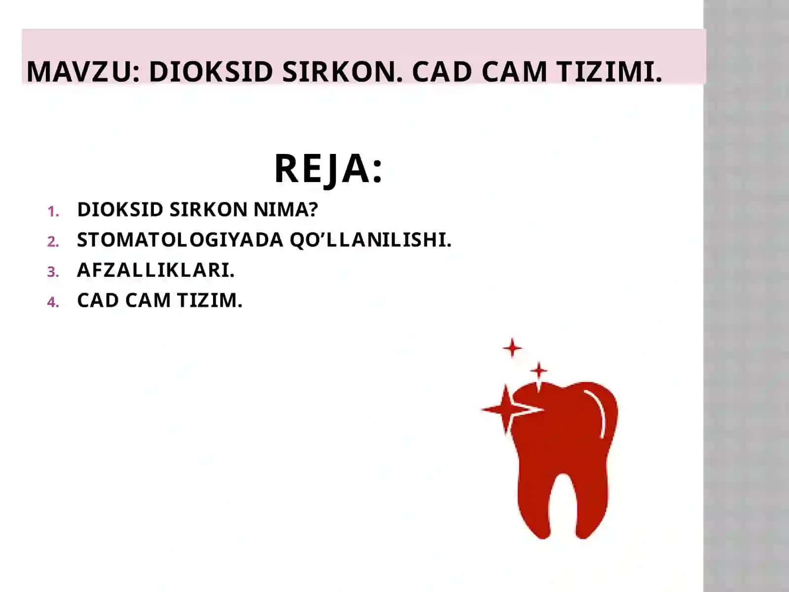 Dioksid sirkon 2