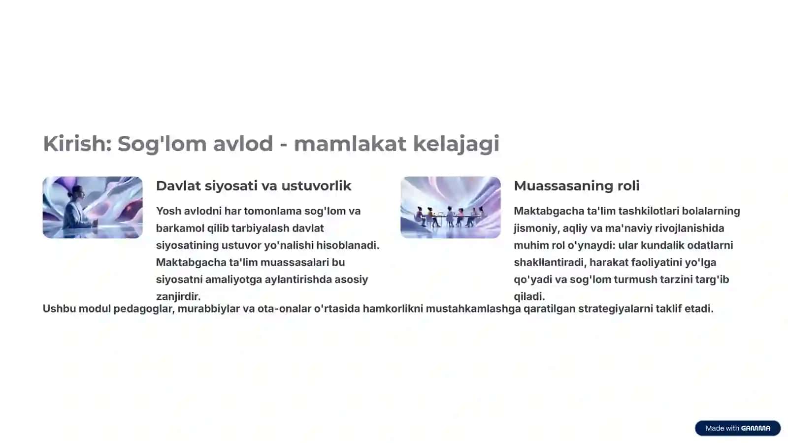 Jismoniy tarbiyani tashkil etish talablari 2