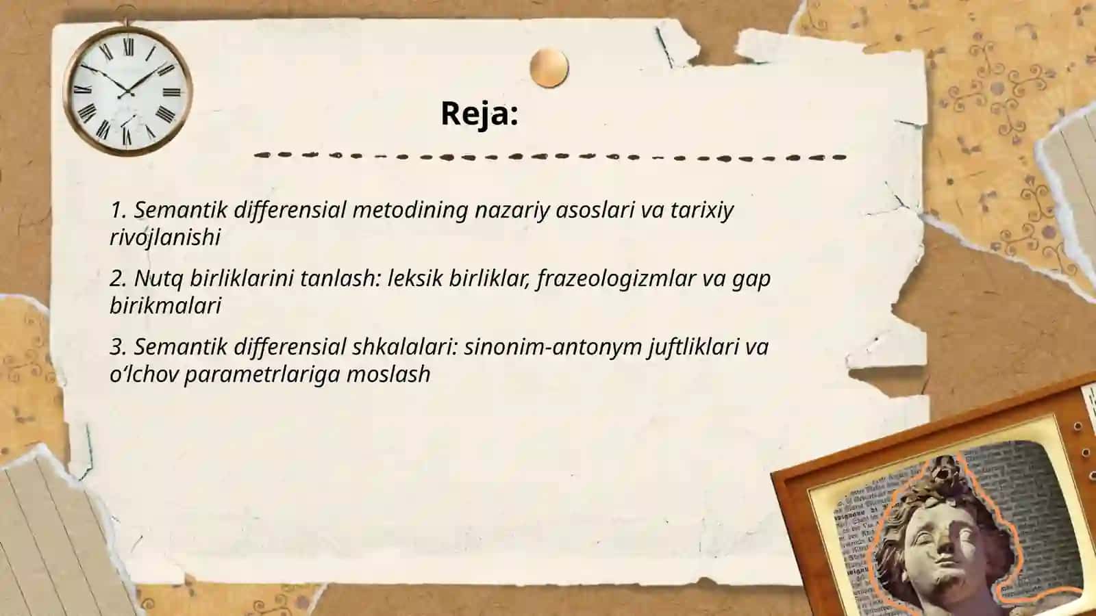 Semantik differensial metodi boʻyicha nutq birliklari semantivasini oʻrganish 2