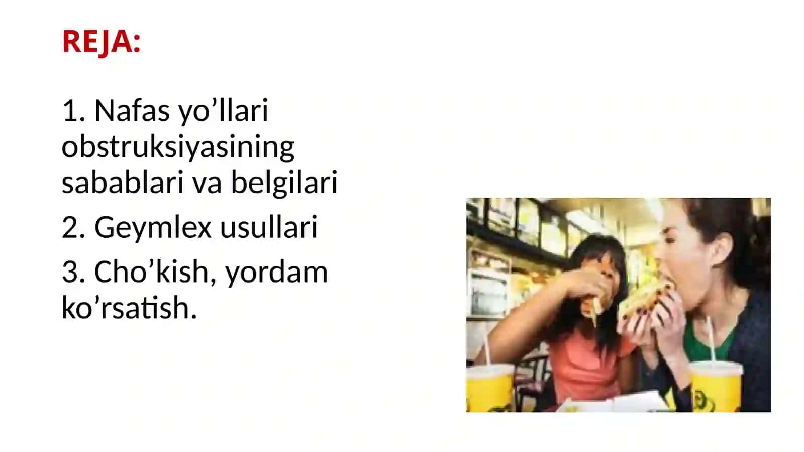 Nafas yo’llari obstruksiyasi 2