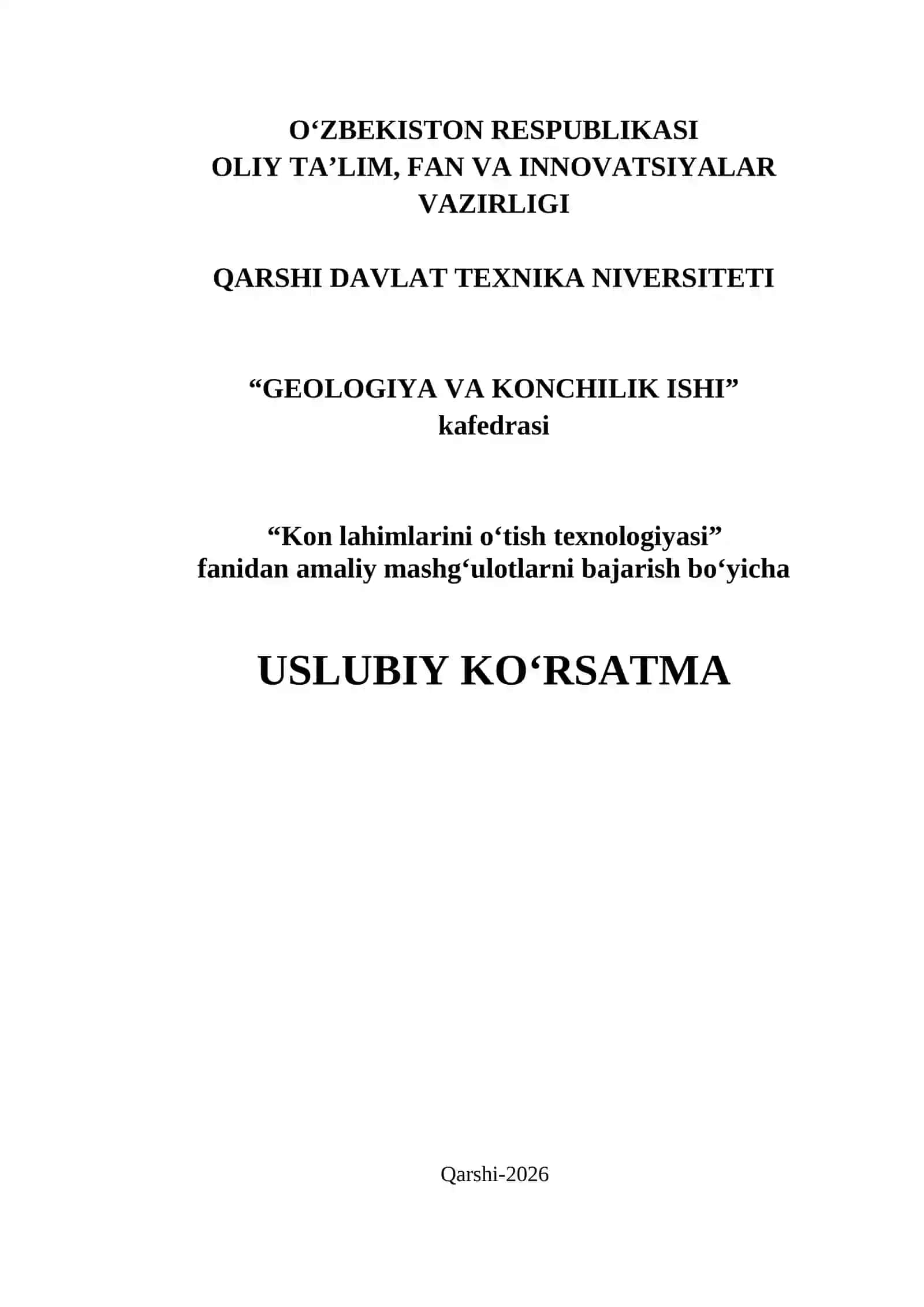 Kon lahimlarini o‘tish texnologiyasi 2