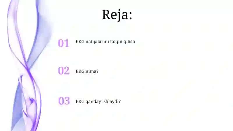 EKG qanday ishlaydi? 2