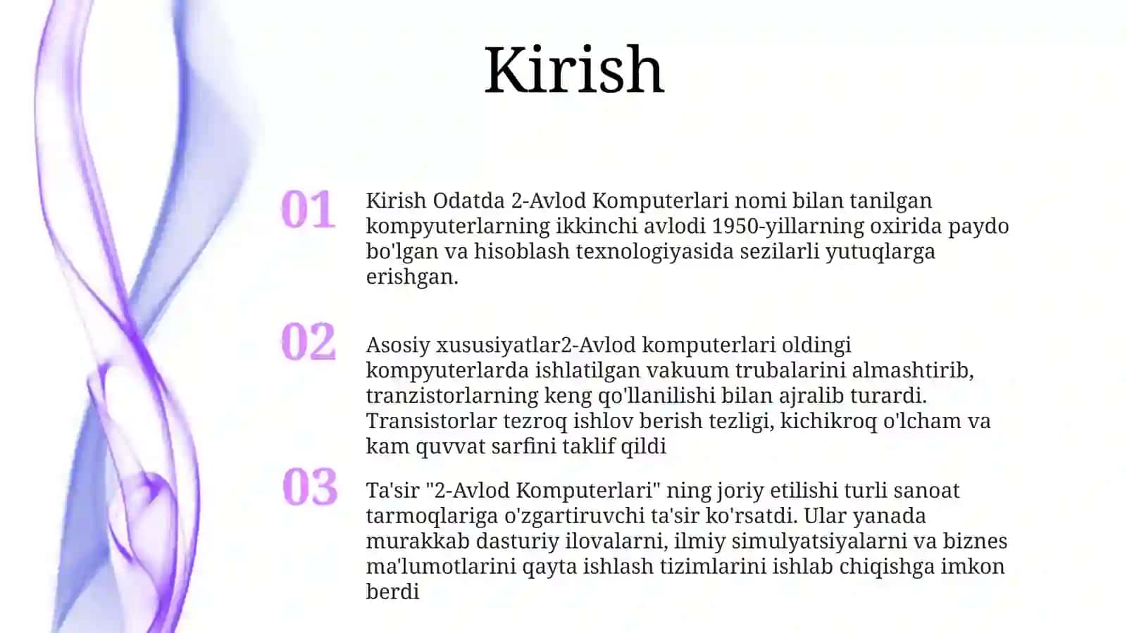 2-Avlod Komputerlari 2