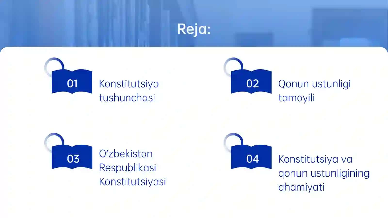 Konstitutsiya va qonun ustunligi 2