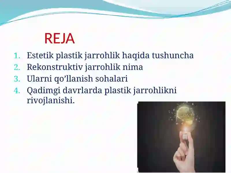Estetik, plastik va rekonstruktiv xirugiya asoslari 2