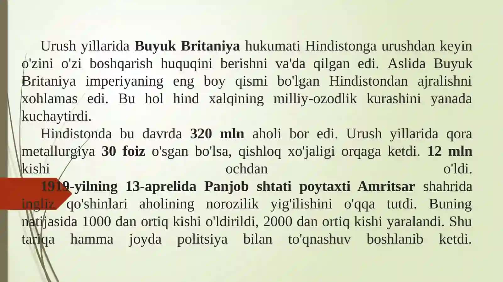 HINDISTON XX-XXI ASRLARDA 2