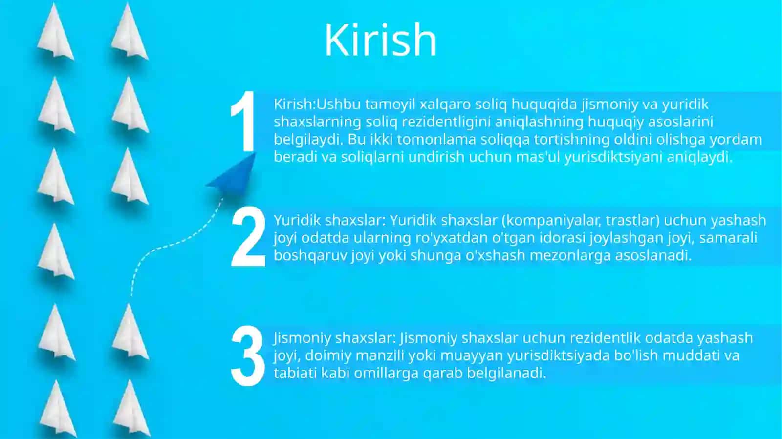 Xalqaro Soliq Huquqida Yuridik Va Jismoniy Shaxslarning Yashash Tamoyili 2