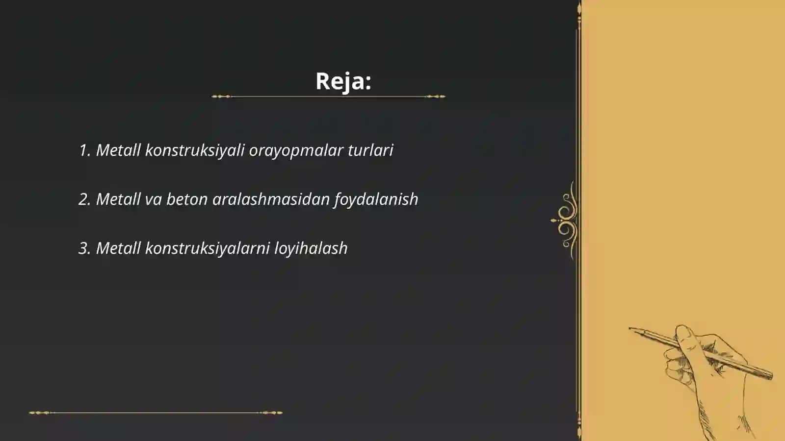 Metall konstruksiyali orayopmalar 2