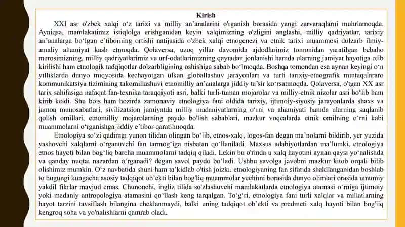 G‘ARBIY OSIYO GEOGRAFIK ANTROPOLOGIK VA LINGVISTIK KLASSIFIKATSIYASI 2