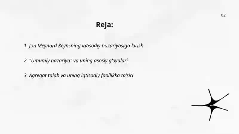Jon Meynard Keyns ta'limoti va keynschilik 2