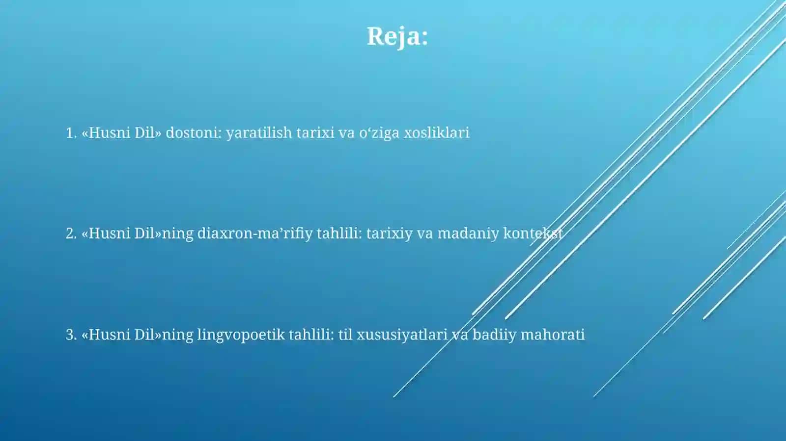 Muhammadniyoz Nishotiyning "Husni Dil" dostoni va uning diaxron-ma'rifiy va lingvopoetik tahlili 2