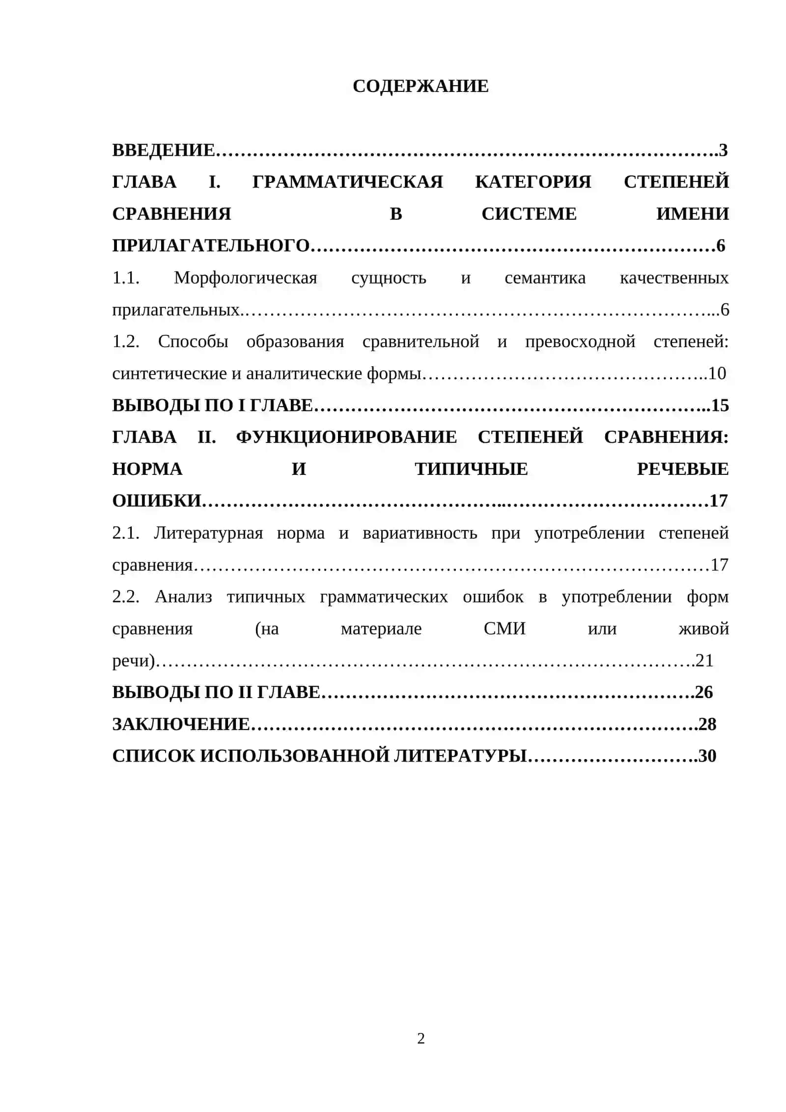 Курсовая работа по дисциплине "Современный русский язык" 2