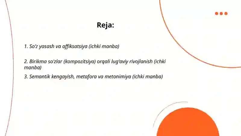 Lugʻaviy sath taraqqiyotining ichki va tashqi manbalari 2