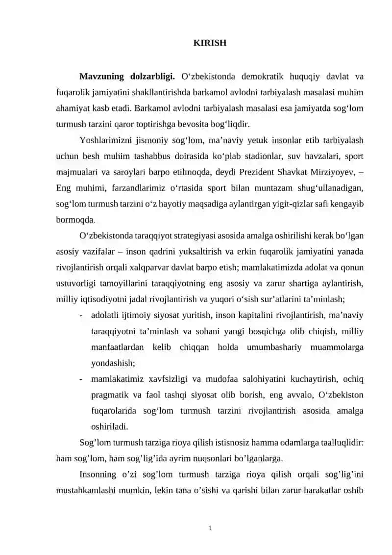 O‘smirlarda sog‘lom turmush tarzini shakllantirish 2
