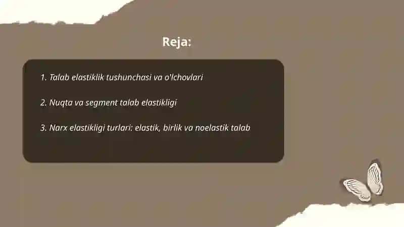 Talab elastikligiga ko'ra sotuvchi daromadini maksimallashtirish 2