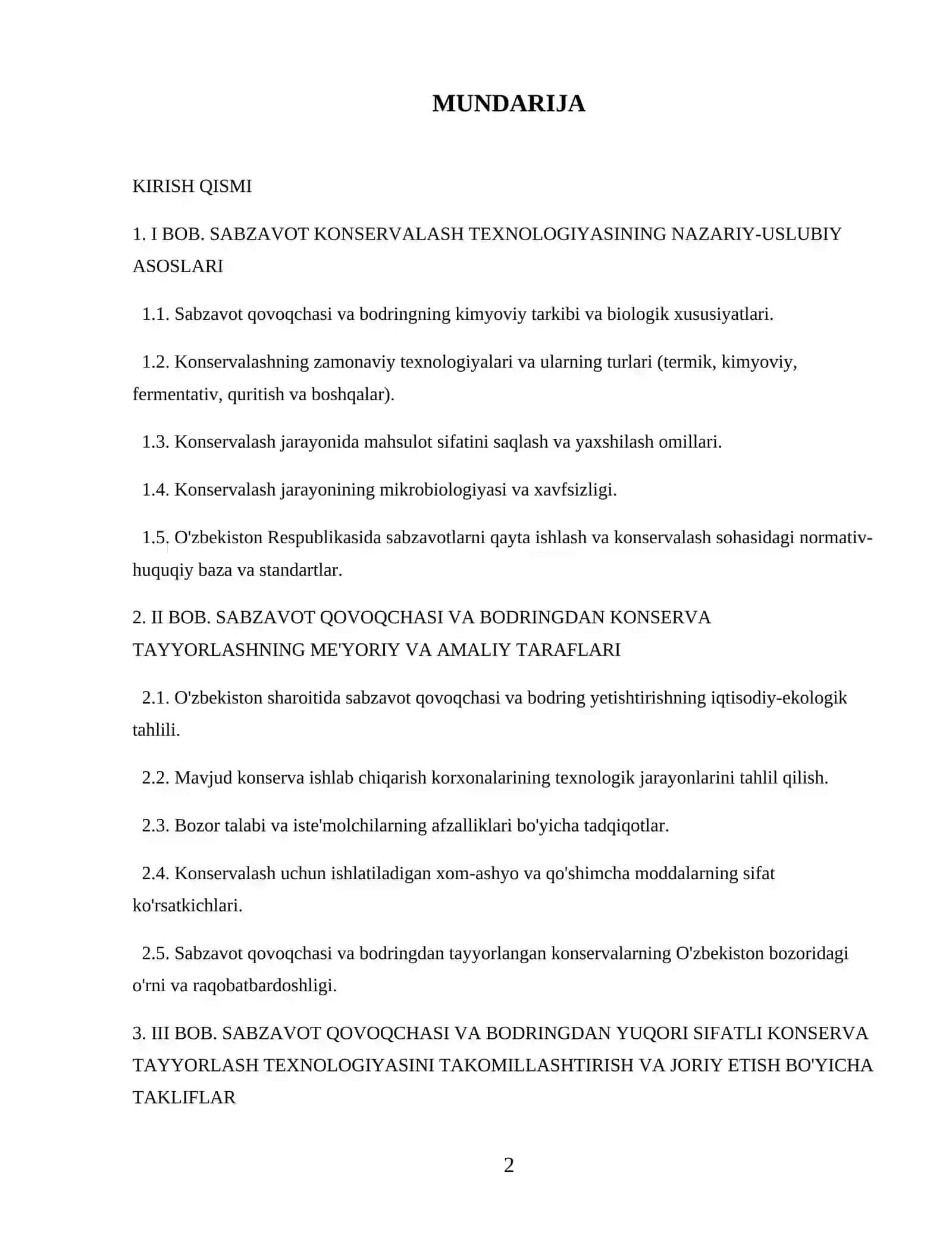 Sabzavot qovoqchasi va bodringdan turli xil usulda konserva tayyorlash texnalogiyasi 2
