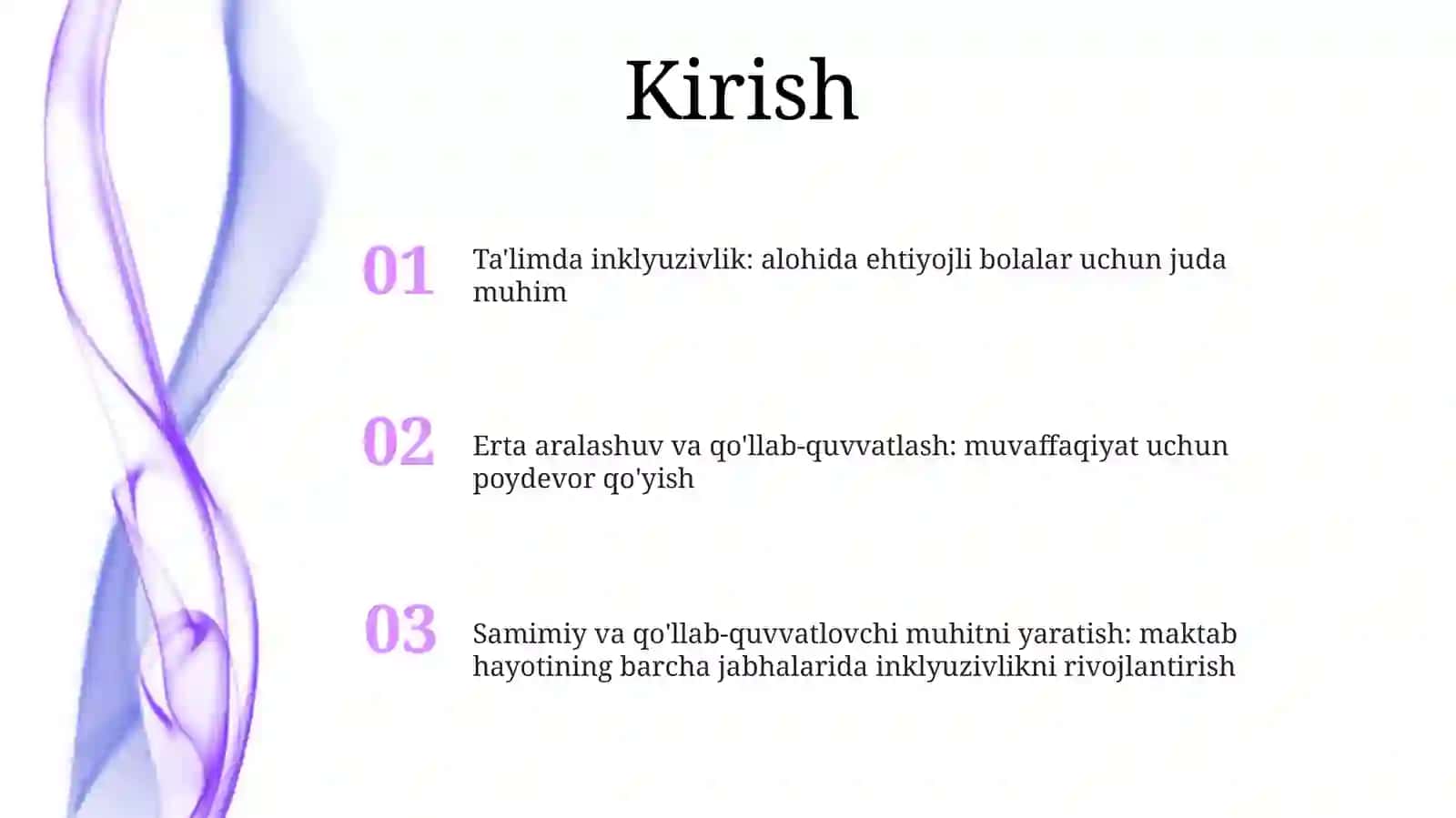 Chet Elda Alohida Yordamga Muhtoj BolalarňingInklyuzivTalimi 2